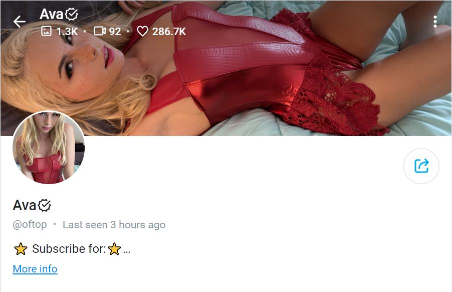 Ava / oftopfree Nude OnlyFans Leaks 1