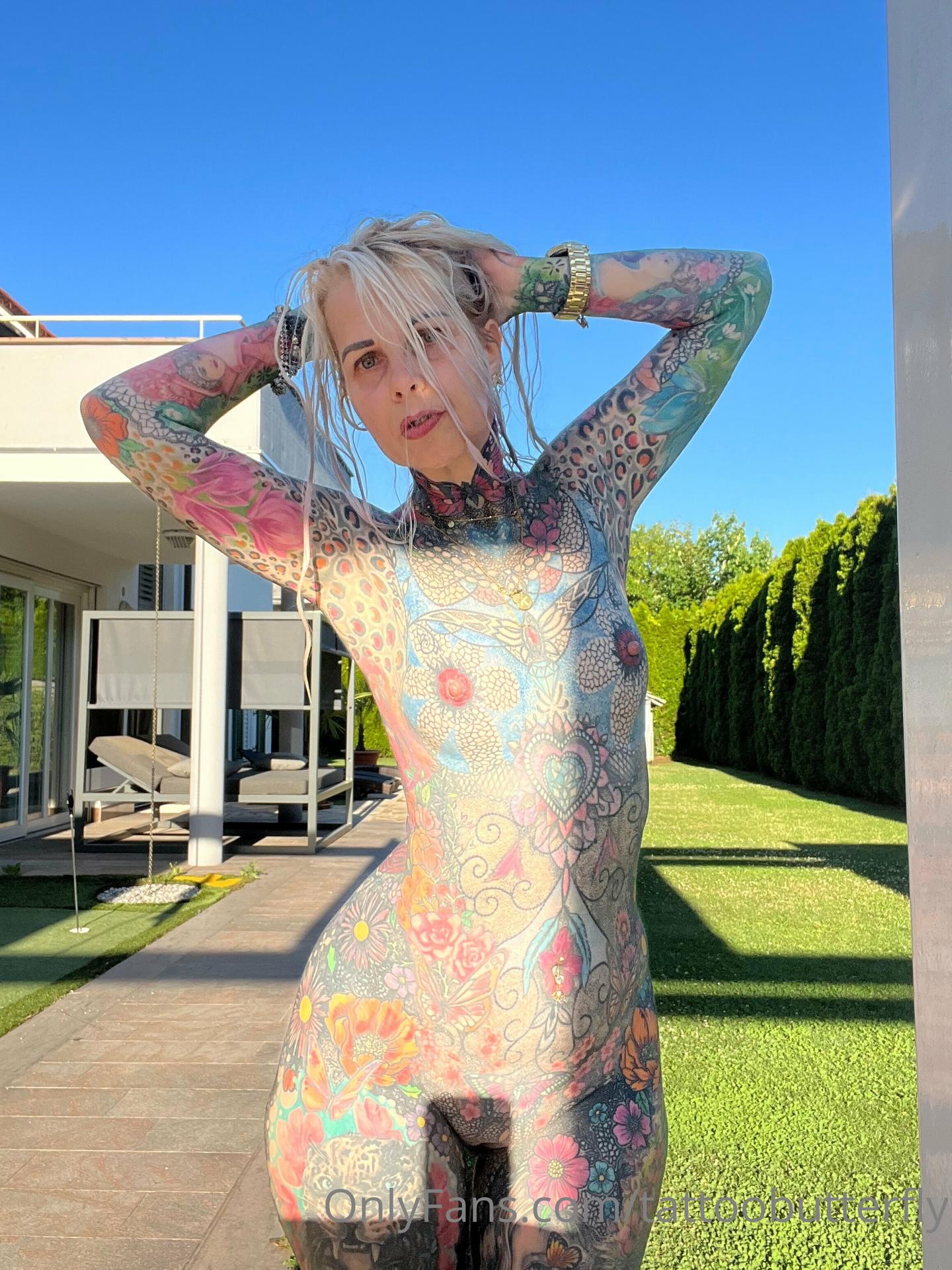 Tattoobutterfly Nude OnlyFans Leaks 1