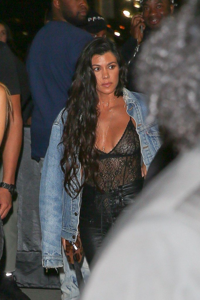 Kourtney Kardashian See Through 4