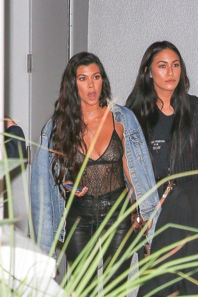 Kourtney Kardashian See Through 9